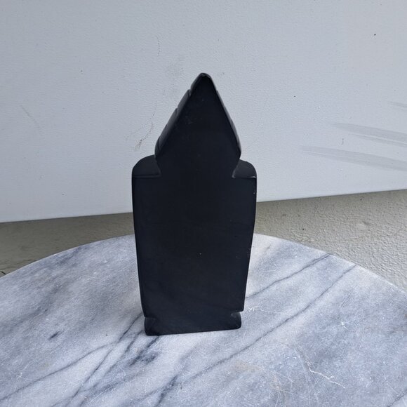 Vintage Mayan Statue Pair - Picture 9 of 11